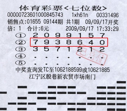 最新七位数开奖结果引发的热议风暴